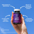 5HTP 100mg Mood Support (60 Vegan Capsules) - MRM Nutrition