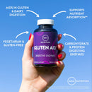 Gluten Aid Digestive Enzymes (60 Vegetarian Capsules) - MRM Nutrition