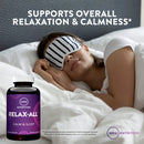 Relax-ALL Calm and Sleep (60 Vegan Capsules) - MRM Nutrition