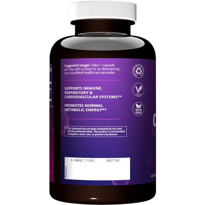 Cordyceps 750mg (60 Vegan Capsules) - MRM Nutrition