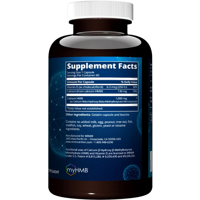 HMB 1000 (60 Capsules) - MRM Nutrition